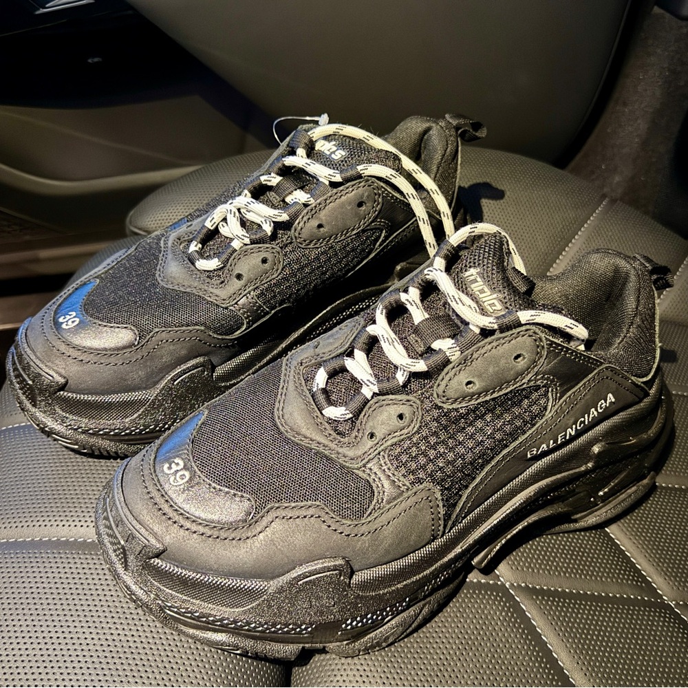 Balenciaga Triple S Sneakers Black
